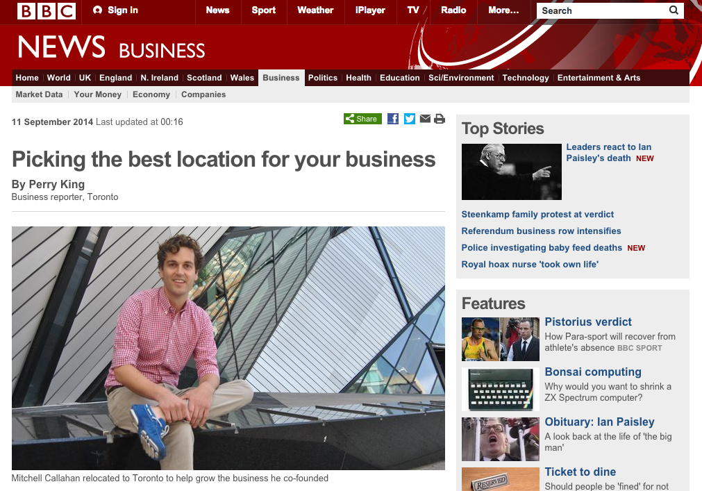 BBC News - Picking the best location for your business