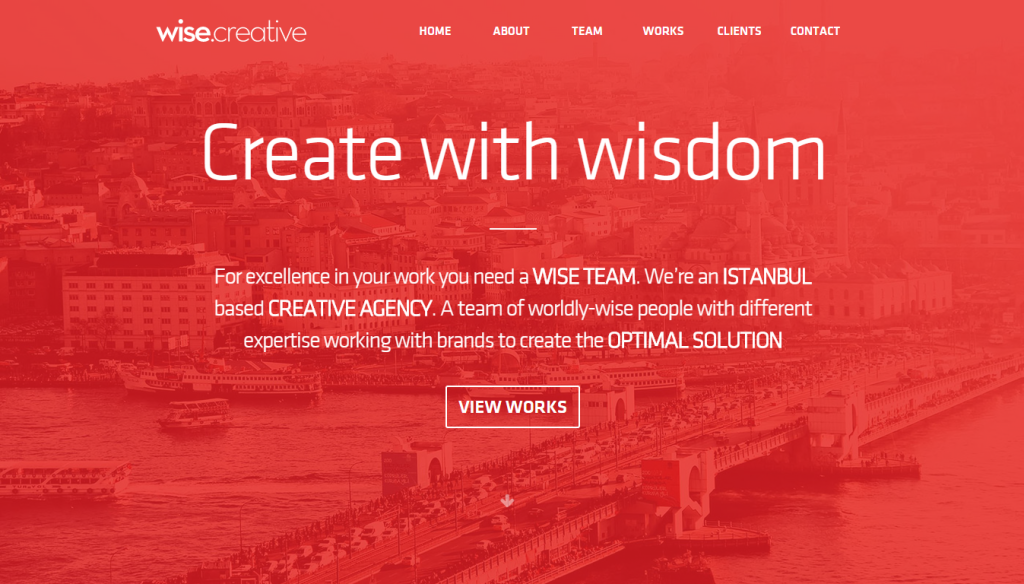 Red Website Design