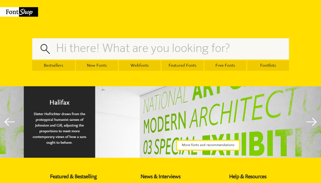 Yellow Web Design
